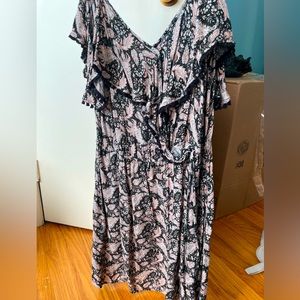 Off the shoulder boho dress